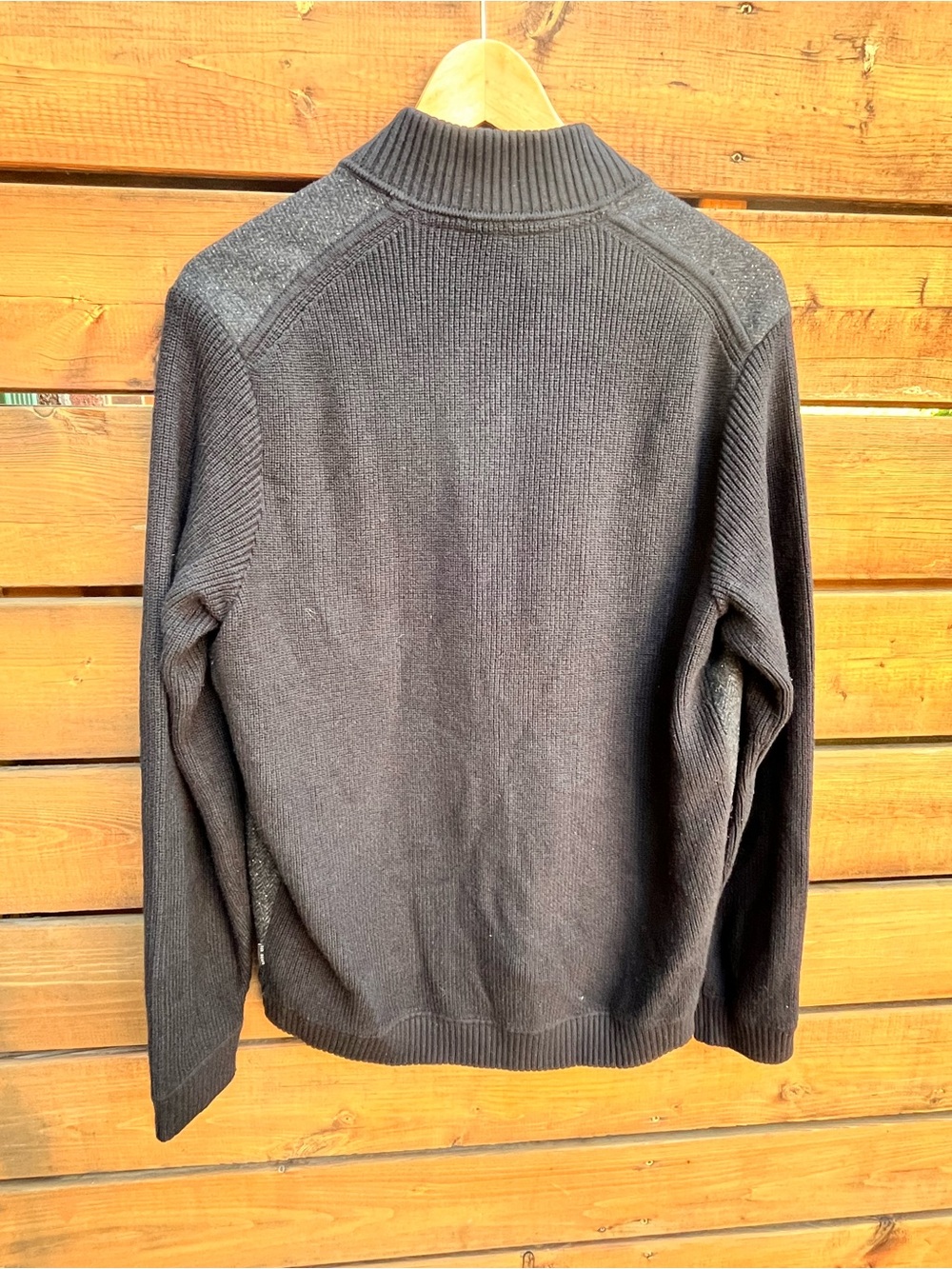 Ted Baker  Herringbone Bomber Full-Zip Sweater Jacket - Picture 6 of 15